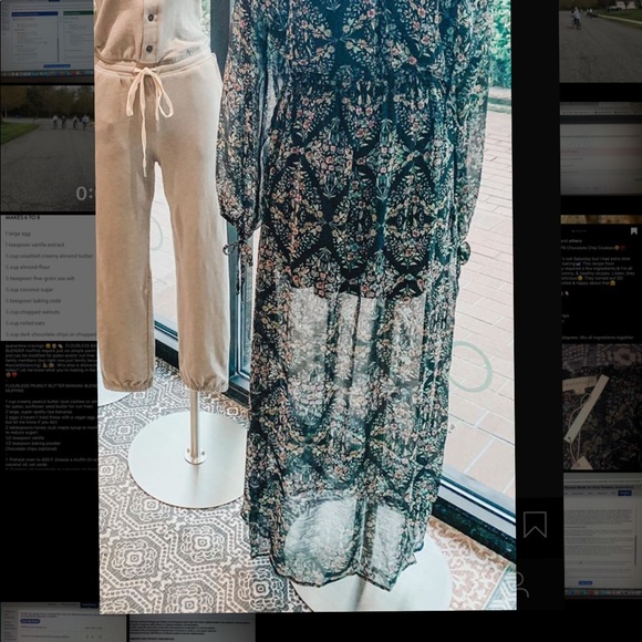 Love stitch floral maxi dress - Picture 7 of 7